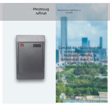 XIRUI XR-R101 cititor de carduri de acces fără atingere, rezistent la apă, WG26 / Wiegand 34, 13,56MHz/125kHz, pentru carduri ID/IC/NFC