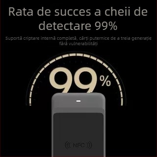 Cititor-scrier NFC cu funcții de decriptare și copiere a cardurilor, 13,56 MHz și 125 kHz, model Bluetooth Mo Xiaobai