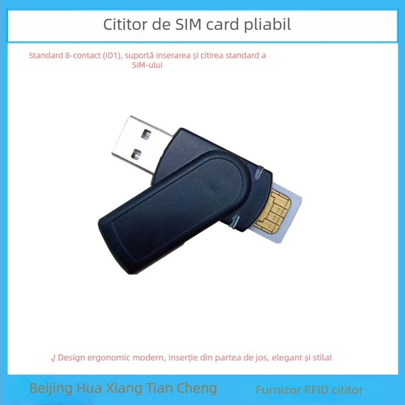 MCR3500 cititor USB CCID pentru carduri de contact PSAM/SIM | ISO7816, 4MHz, 848 kbps