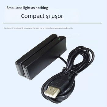 YX-MSR600U Cititor de carduri de contact pentru bandă magnetică, IC și PSAM