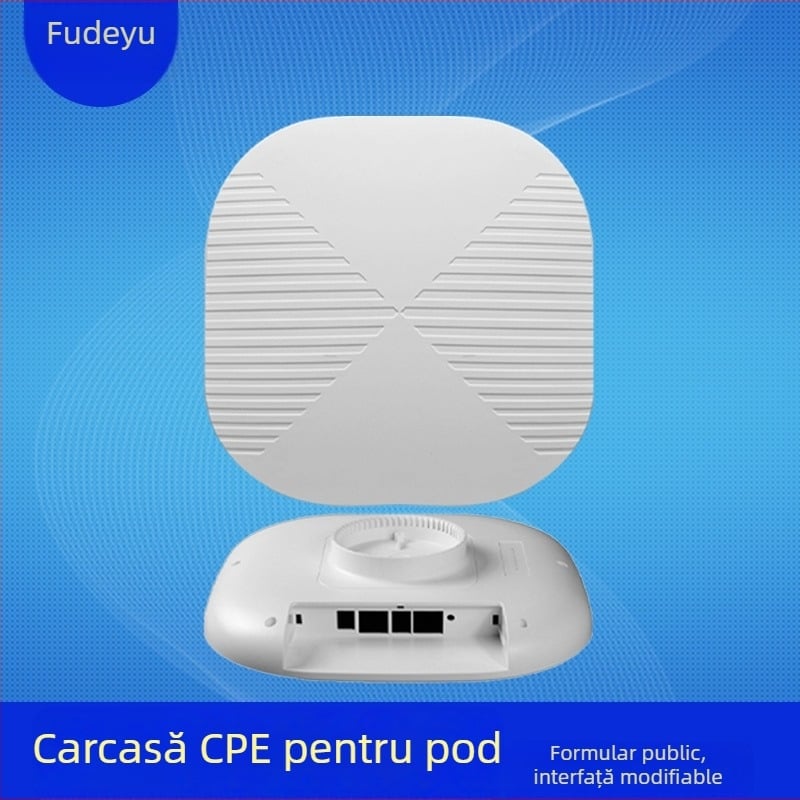 Carcasă pentru router/bridge wireless – material ABS, impermeabil exterior, carcasă electronică, brand Fudeyu, imprimare interfeță personalizabilă