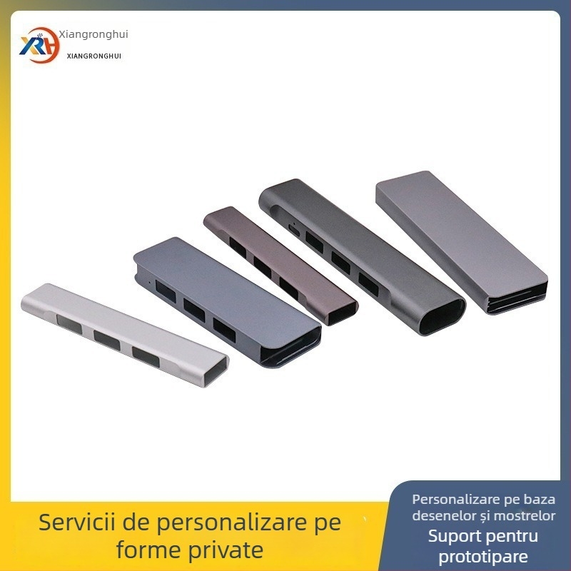 Carcasă pentru docking de expansiune 2HUB, aliaj de aluminiu, OEM disponibil