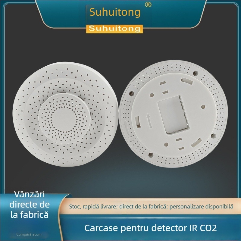 Suhuitong AP78 ABS Carcasă de plafon pentru detector de fum