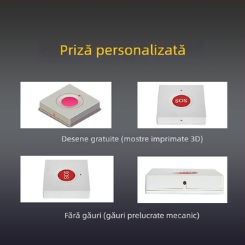 Carcasă pentru buton SOS cu fir, impermeabil