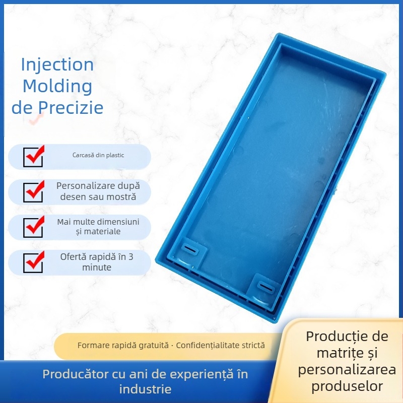 Carcasă din plastic, ABS/PP/PE, turnată prin injecție, carcasă a produsului electronic, cu 20 de mașini de injecție.