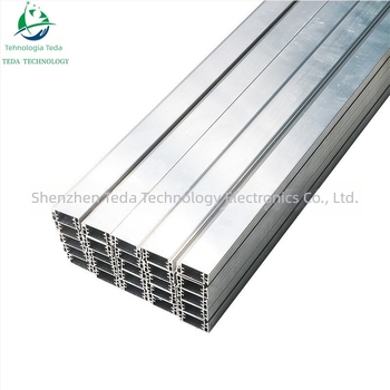 Carcasă pentru bandă LED cu canal în formă de V din aluminiu; corp din aluminiu; compatibil cu SMD patch; tehnologie de prelucrare: Da