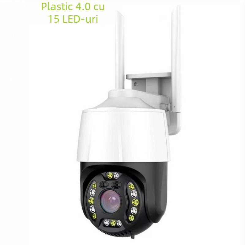 Carcasă rotundă din plastic pentru camere de supraveghere, cu consum redus de energie și accesorii de protecție