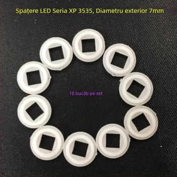 DIY garnitură de etanșare pentru cupa LED a becului, model 3535led gasket, plastic, suprafață turnată, compatibilă cu LED de înaltă putere