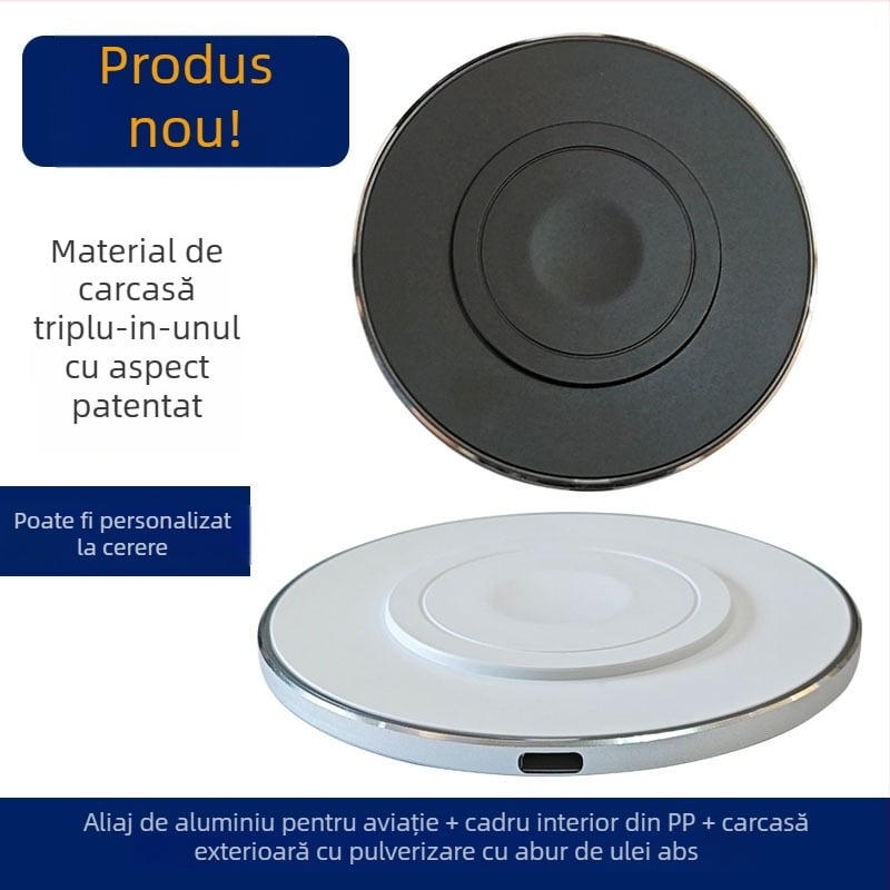 Carcasă de încărcare wireless din aliaj de aluminiu, TL, OEM disponibil