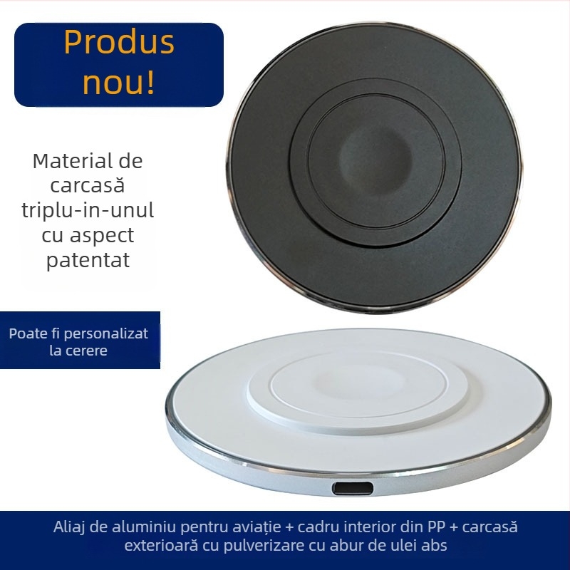 Carcasă de încărcare wireless din aliaj de aluminiu, TL, OEM disponibil