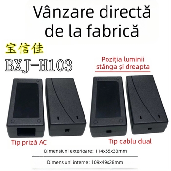 Baoxinjia carcasă pentru sursă de alimentare cu comutație, PC+ABS, model 103
