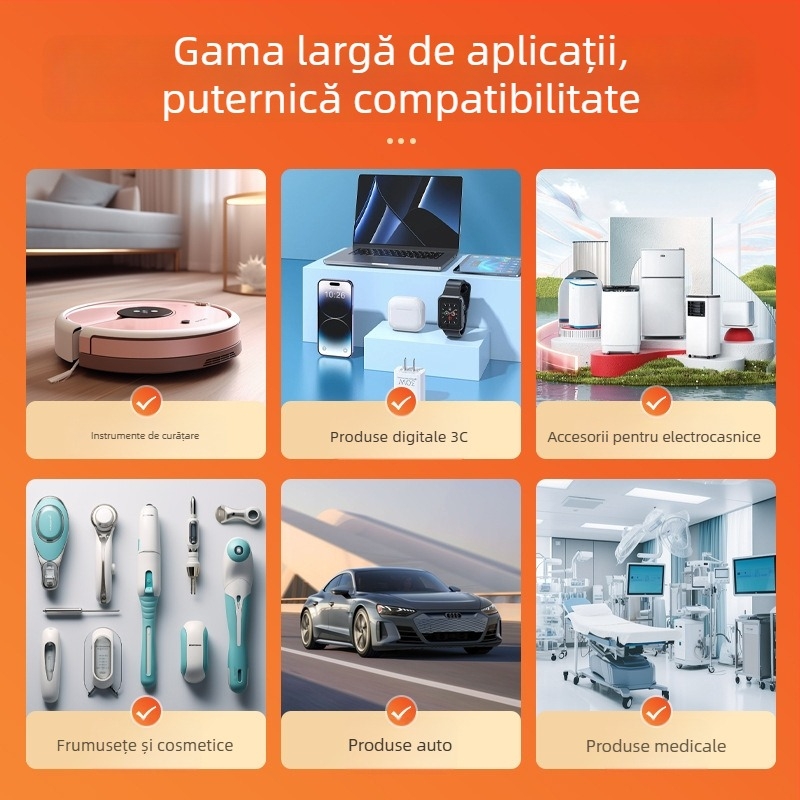 Accesorii din plastic pentru suportul de monitor — ABS, turnare prin injecție, design întărit, personalizabile