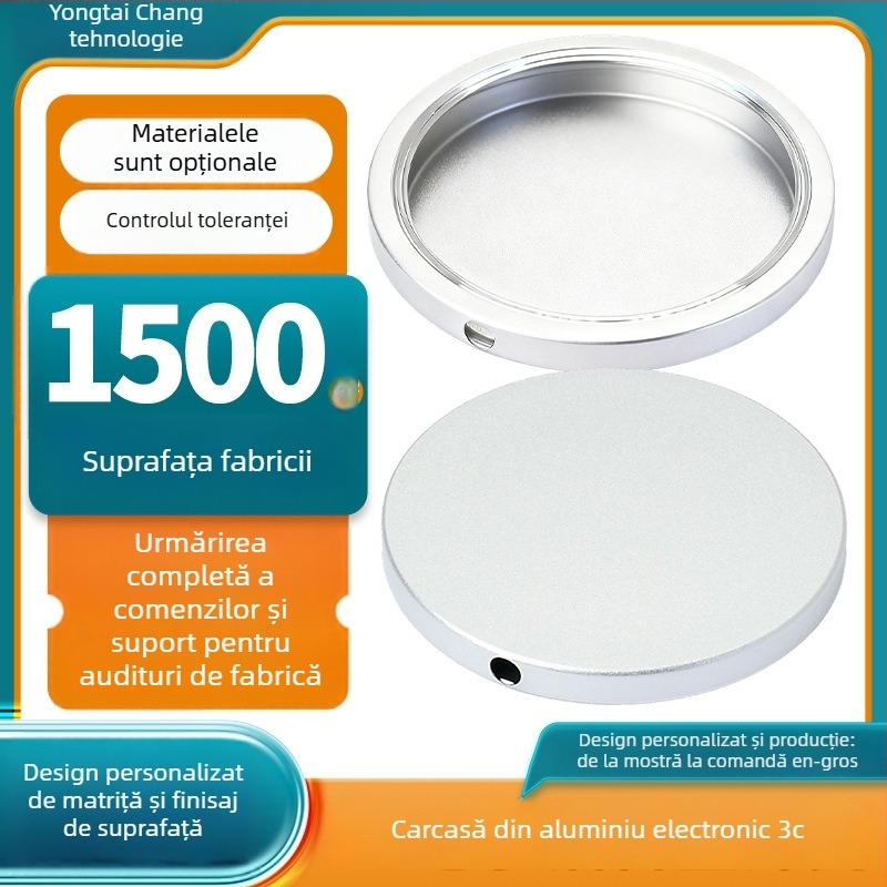 Carcasă pentru încărcător din aliaj de aluminiu – Personalizare OEM, marcă privată autorizată, Încărcare rapidă inteligentă