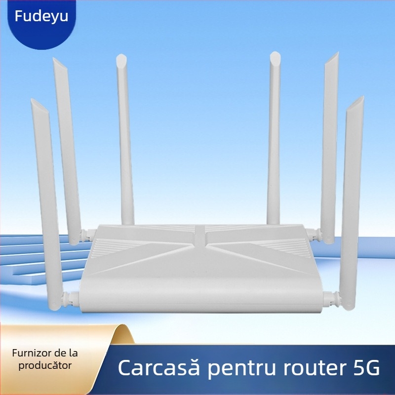 Carcasă pentru router wireless cu șase antene, ABS, disipare căldură, gateway Smart Home