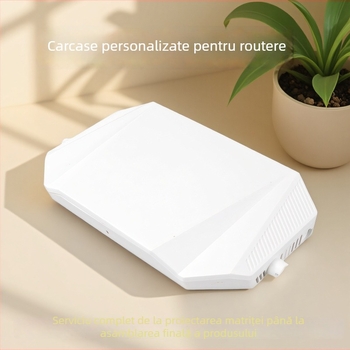 Carcasă din plastic pentru router | Material HIPS | Turnare prin injecție | Carcasă electronică | Accesorii pentru router