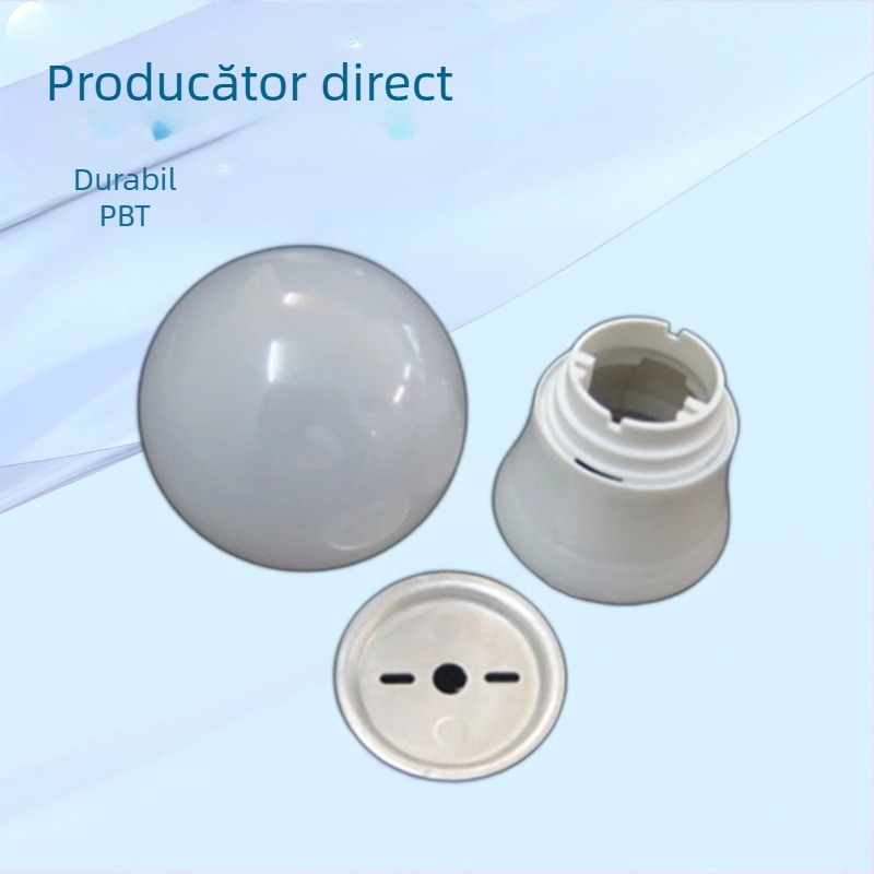 LED bec D50, corp PC, finis mat, compatibil cu surse de lumină SMD patch