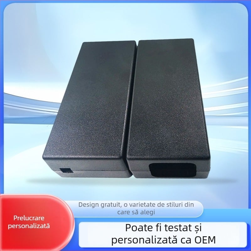 Carcasă pentru sursă de alimentare pentru birou | Chuangkesheng 7217 cu deschidere mare, ABS+PC, carcasă adaptor