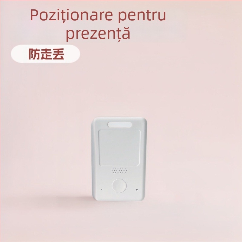 Carcasă inteligentă pentru legitimație electronică cu localizator GPS, anti-pierdere, prezență/registrare la sosire și funcție apel | Material ABS