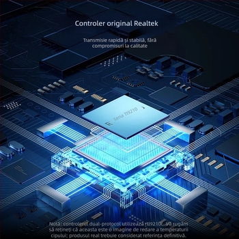 Carcasă externă SSD M.2 NVMe NGFF, USB-C, cu suport pentru NVMe și NGFF, aluminiu, 8TB, USB 3.2 Gen2