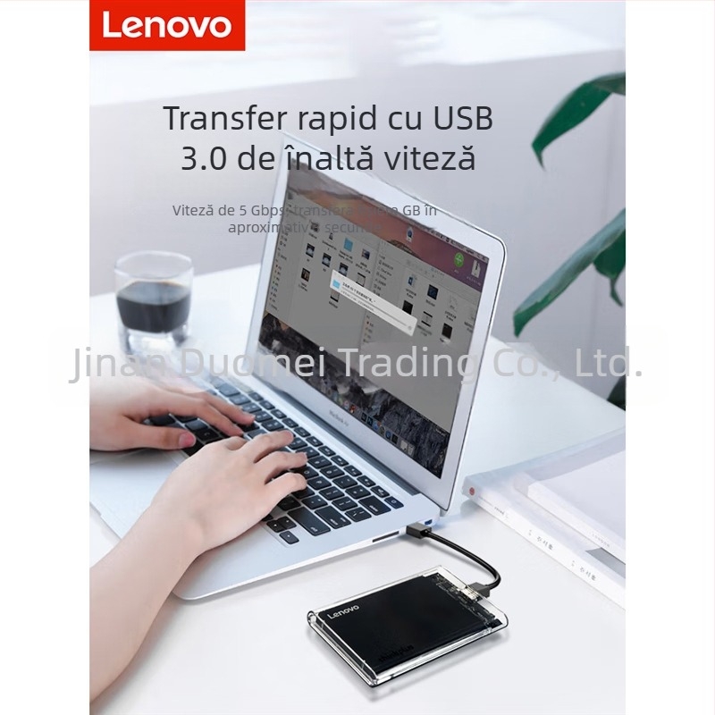 Carcasă externă pentru hard disk K01-C pentru laptopuri, USB 3.0, interfață Type-C, aliaj de aluminiu, suportă până la 6TB, viteză transfer 450 MB/s