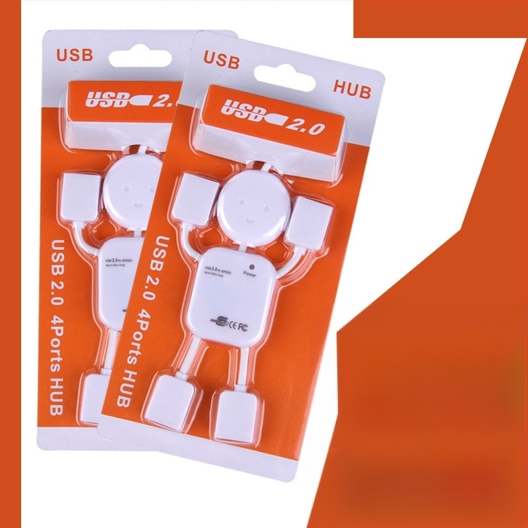 Humanoid HUB USB hub de extensie 1 la 4 porturi pentru accesorii de calculator