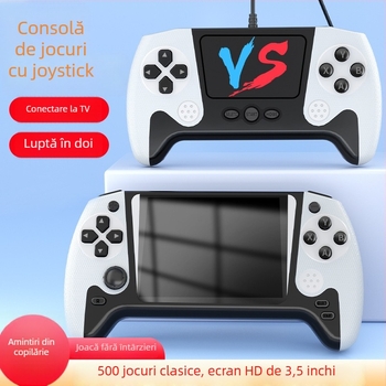Consolă de jocuri portabilă Q21, 500 în 1, retro nostalgic, ecran mare, jocuri clasice pentru doi jucători
