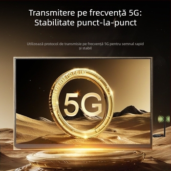 Extensor HDMI fără fir, rază 50 m, emițător și receptor, 1080P, conectori placate cu aur