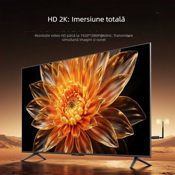 Extensor HDMI fără fir, rază 50 m, emițător și receptor, 1080P, conectori placate cu aur