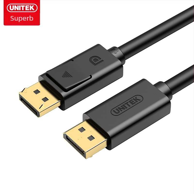 Cablu converter DisplayPort către HDMI, conectori DP masculini, contacte placate cu aur, cupru fără oxigen, interfață DP, pentru console de jocuri