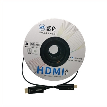 Cablu HDMI cu fibră optică pentru proiectoare și televizoare 4K, HDMI 2.0, transmisie audio-video de înaltă definiție