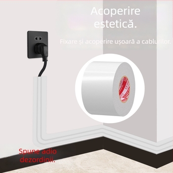 Unealtă de fixare a cablurilor pentru prize DEIRE89 — tifon + polietilenă, pentru fixarea cablurilor de încărcare