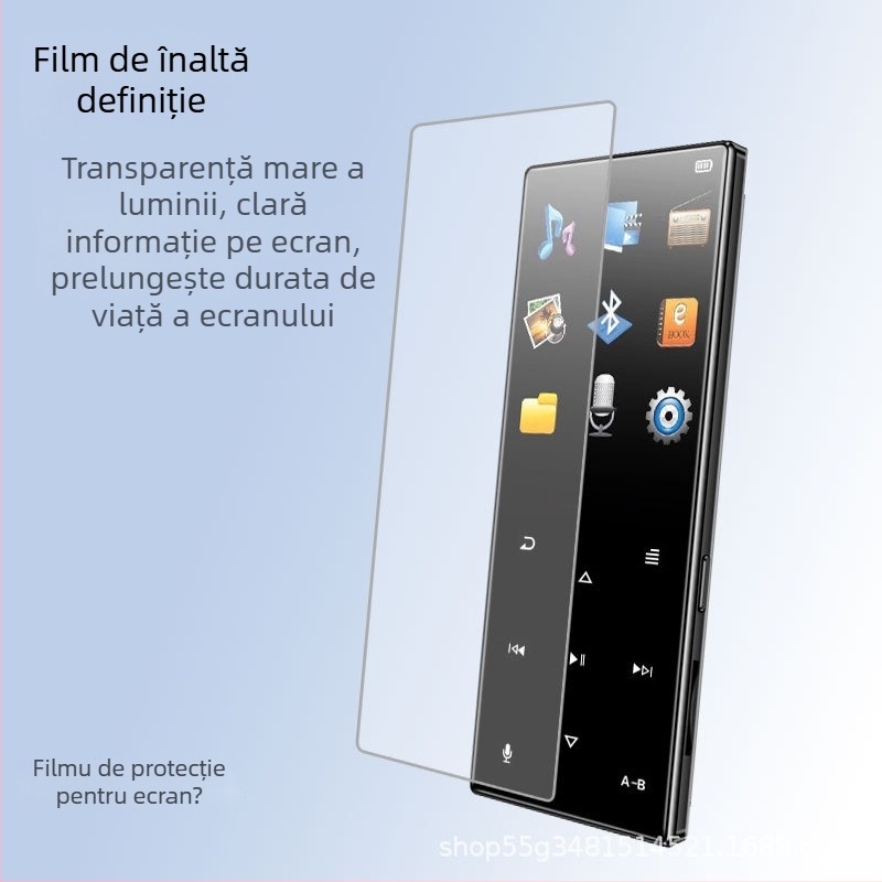 Protector de ecran frontal pentru Ayaneo Konkr Pocket Fit — PET material, finis mat, claritate HD, protecție împotriva luminii albastre, rezistent la spargere
