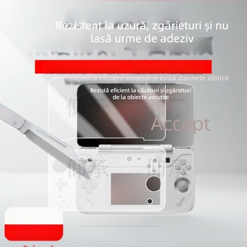 Protecție pentru ecranul frontal Ayn Thor, consolă portabilă cu două ecrane | Film lichid nano | claritate HD