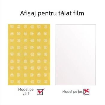 Film protecție ecran tabletă - material PET, film frontal, claritate HD, anti-amprente, auto-reparare