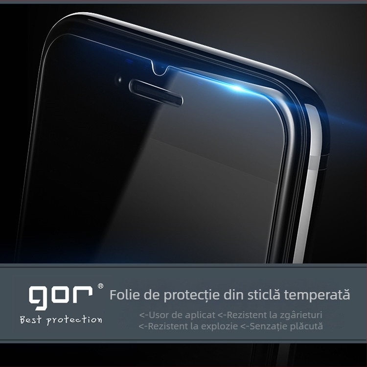 GOR protecție ecran din sticla temperata pentru Redmi K50 ediția esports 5G — claritate HD, antiamprentă, protecție față