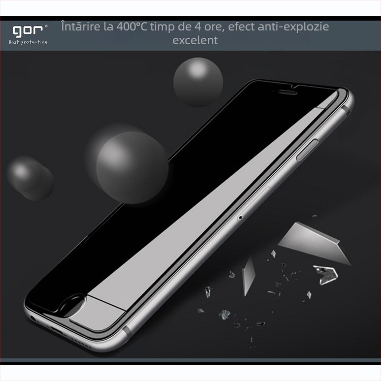 GOR protecție ecran din sticla temperata pentru Redmi K50 ediția esports 5G — claritate HD, antiamprentă, protecție față