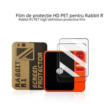 Protecție ecran Flipper Zero — folie PET, transparență înaltă, transmitanță 90%, grosime 0,25 mm, model ZY-72