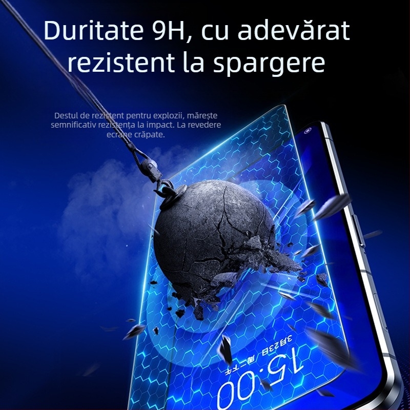 Nubia Red Magic 10 Air protecție ecran din sticlă temperată pentru ecranul frontal, claritate HD, anti-amprentare, compatibil cu ecranul full