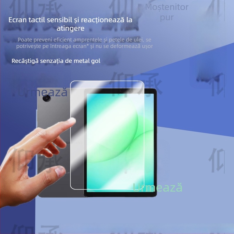 Protecție pentru ecran Samsung Galaxy Tab A11+; material nano lichid; folie frontală; HD; compatibil cu Galaxy Tab A11+.