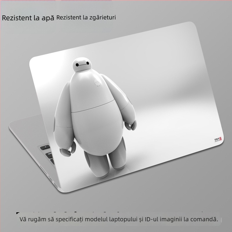 Film pentru husă de laptop - tăiere precisă, prelucrare CNC, impermeabil și rezistent la zgârieturi, imprimare HD prin jet de cerneală, personalizabil după schițe