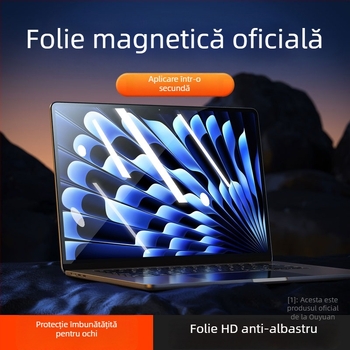 Protecție magnetică pentru ecran pentru MacBook Pro 14 și MacBook Air 15, laptopuri de 13,6 inch