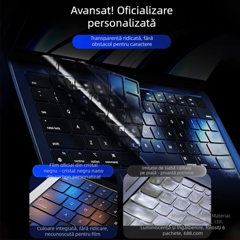 Membrană de tastatură pentru MacBook Pro/Air | Material PVC | Brand Hr | Marcă privată autorizată