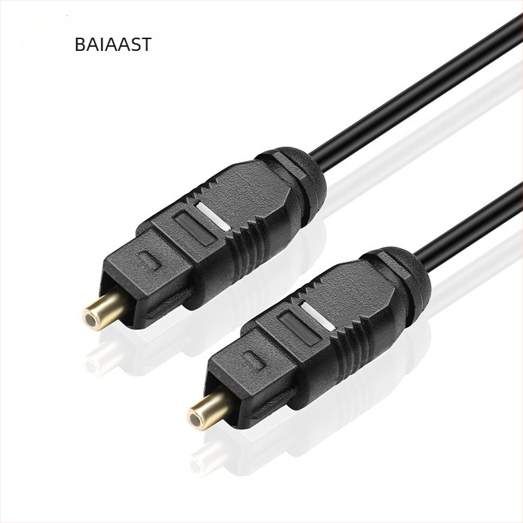 Cablu SPDIF digital audio cu conector optic TOSLINK, miez din fibră optică din plastic, înveliș PVC, greutate 0,2, lansat în 2018