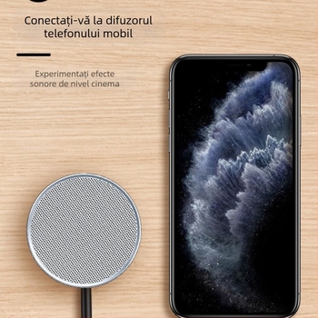 Cablu audio - Apple iPhone 3.5mm AUX împletit, nucleu din cupru acoperit cu aur, sunet de înaltă definiție