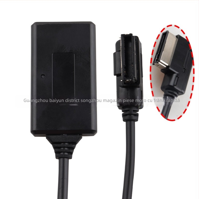 Linie audio Bluetooth AMI pentru Audi AMI Multimedia Q5 Q7 A5 A7 S5 A6L A8L A4L – Bluetooth 5.0, miez din cupru PVC, conductori din cupru