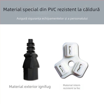 Feinier F10 cablu de alimentare DC cu 3 pini pentru unitatea PC, 1 m, OEM