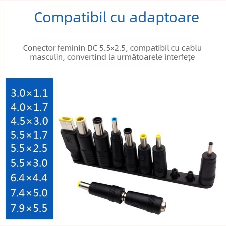 Cablu adaptor laptop PD100W sursă alimentare, lungime 1.5-1.8 m, modelul 01, brand YL