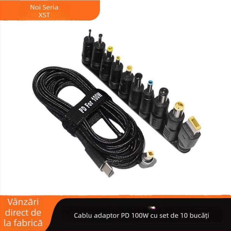 Cablu adaptor laptop PD100W sursă alimentare, lungime 1.5-1.8 m, modelul 01, brand YL