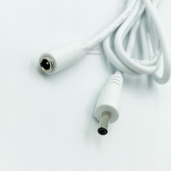 Cablu extensie alimentare DC SSY DC-153 — DC 3,5 × 1,35 mm, conductor din cupru, secțiune 0,3 mm², înveliș din cauciuc