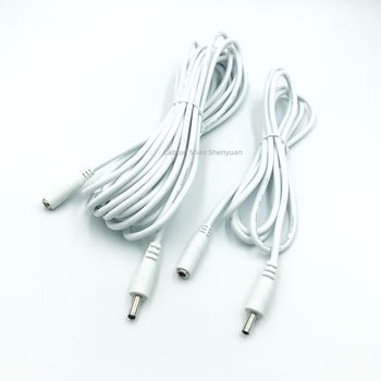 Cablu extensie alimentare DC SSY DC-153 — DC 3,5 × 1,35 mm, conductor din cupru, secțiune 0,3 mm², înveliș din cauciuc